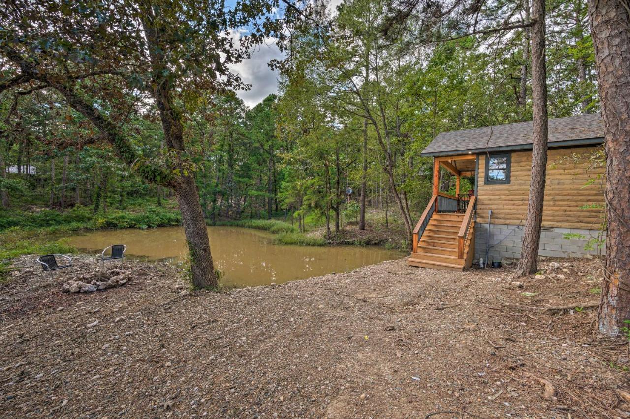 Romantic Broken Bow Cabin With Jacuzzi And Fire Pit! Kültér fotó